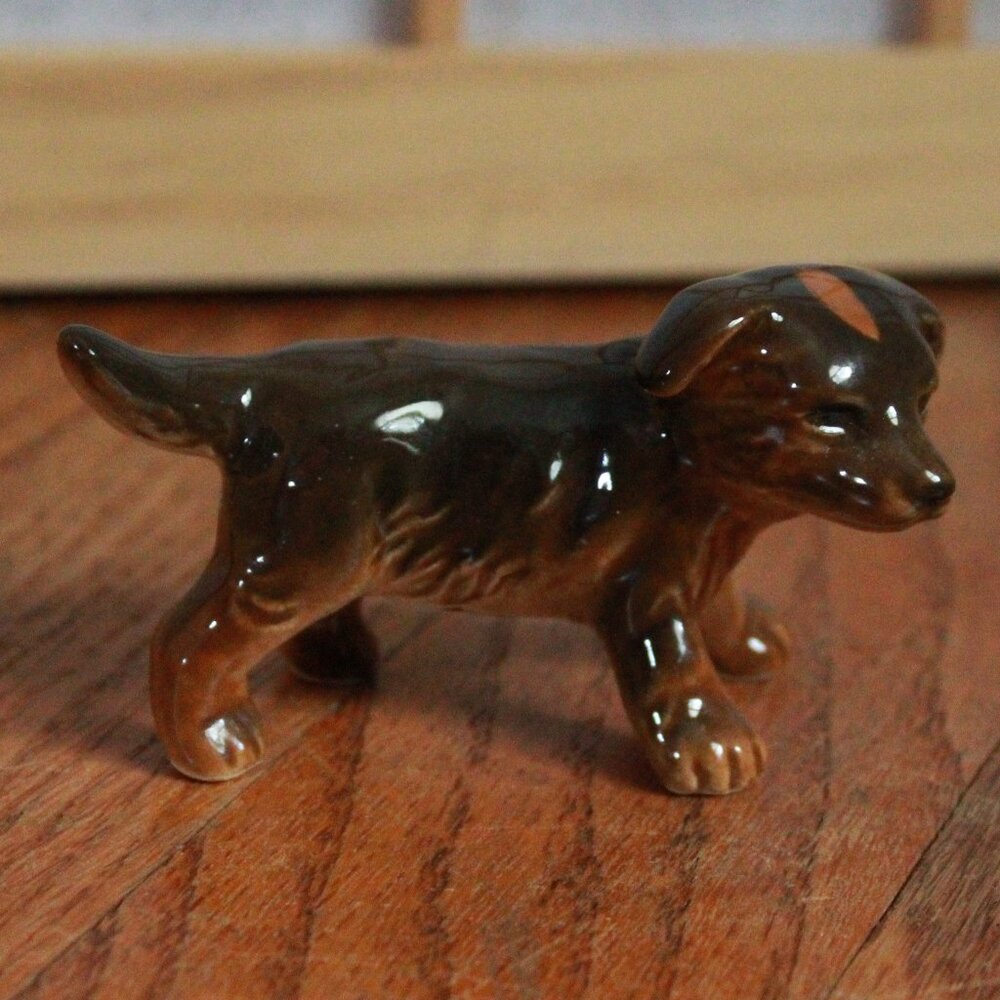 Vintage Goebel Dog Figurine